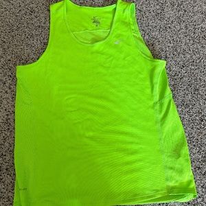 Nike Mens Dri Fit Running Tank Too
